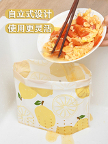 Kitchen sink self-standing drain bag Disposable leftovers soup slag bag Garbage bag anti-blocking filter bag