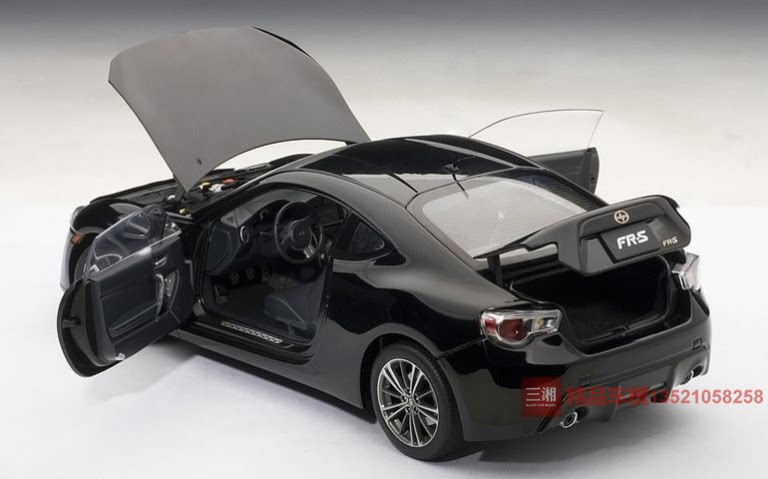 特价118autoart奥拓丰田scion赛恩frs运动跑车合金汽车模型