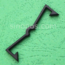 Hole plate iron hook fixing lock orifice plate plastic fixing hook adhesive hook fitting positioning hook adhesive hook buckle Holder