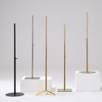 High-grade triangle universal wheel model base bracket round chassis square model prop base accessories support rod