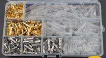 Auto parts 4MM bullet holder matching terminal box 4 plug socket sheath 6 in 1 total 400