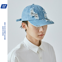 Tide hat fashion personality hole cowboy ducksCouple leisure summer shade hip hop baseball cap woman