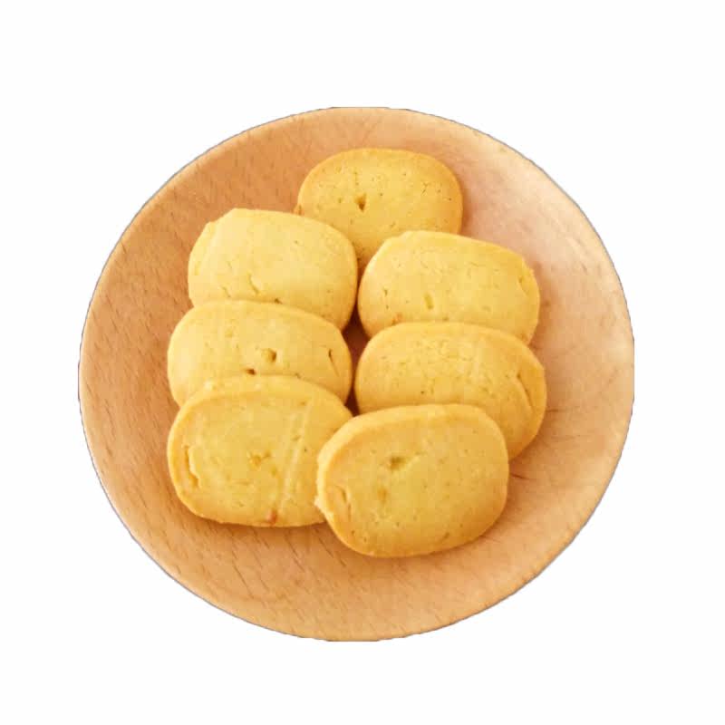 清新柠檬曲奇200g 小孩孕妇女生爱吃的低卡手工饼干