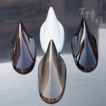 Suitable for Pentium T99 T99S T77 pearlescent white shark fin Pentium X80 modified jewelry shark fin antenna