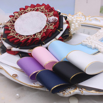 3 8cm wide Phnom Penh Ribbed Ribbon Ribbon DIY Handmade Bajituo Bowknot Hair Decoration Material
