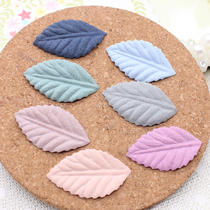 3 5cm ultra slim leaves handmade diy hair accessories Flowers Chest Flower Material Accessories Leaf leaf