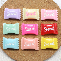 2 2cm candy cartoon resin patch diy childrens baby headdress clip hair accessories material mobile phone beauty