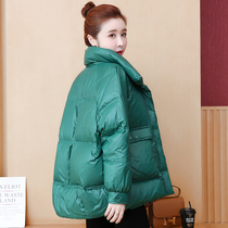 Down jacket women loose 2020 winter New Korean version of collar warm fashion bread jacket thick down jacket