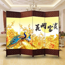 Screen Partition Minimalist Modern Folding Hotel Fashion bifacial mobile Beauty Health Wellness Wellness Curtain folding screen