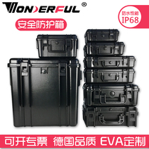 Wandefu safety box Protection box Toolbox Wandefu protective box Engineering plastic box Equipment box Instrument box Air box transport box suitcase turnover box Military forces can be customized EVA