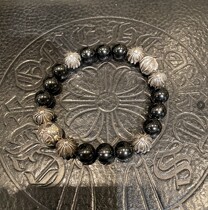 (Japanese straight hair) 11 26 Chrome hearts black bracelet