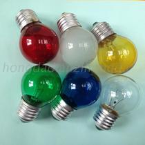 E27 screw ball bubble festive Festival light red lantern bulb table lamp wall lamp 220V