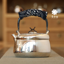 Silver pot sterling silver 9999 Kettle Kettle boiling water silver pot sterling silver pot sterling silver pot