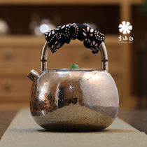Li Xiabai silver pot sterling silver 9999 Kettle Kettle boiling water silver pot teapot