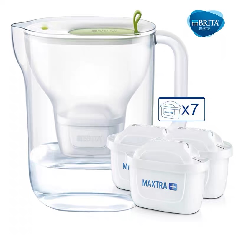 brita brita household water filter kettle water purifier style designer series 3.5l water bottle with 7 cores