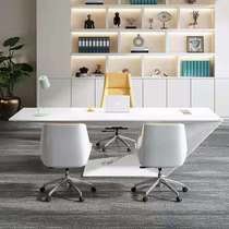 Minimalist Modern Baking Varnish Boss Table Designer Desk Beauty Salon Medical Beauty Advice Desk Creative Computer Desk Desk