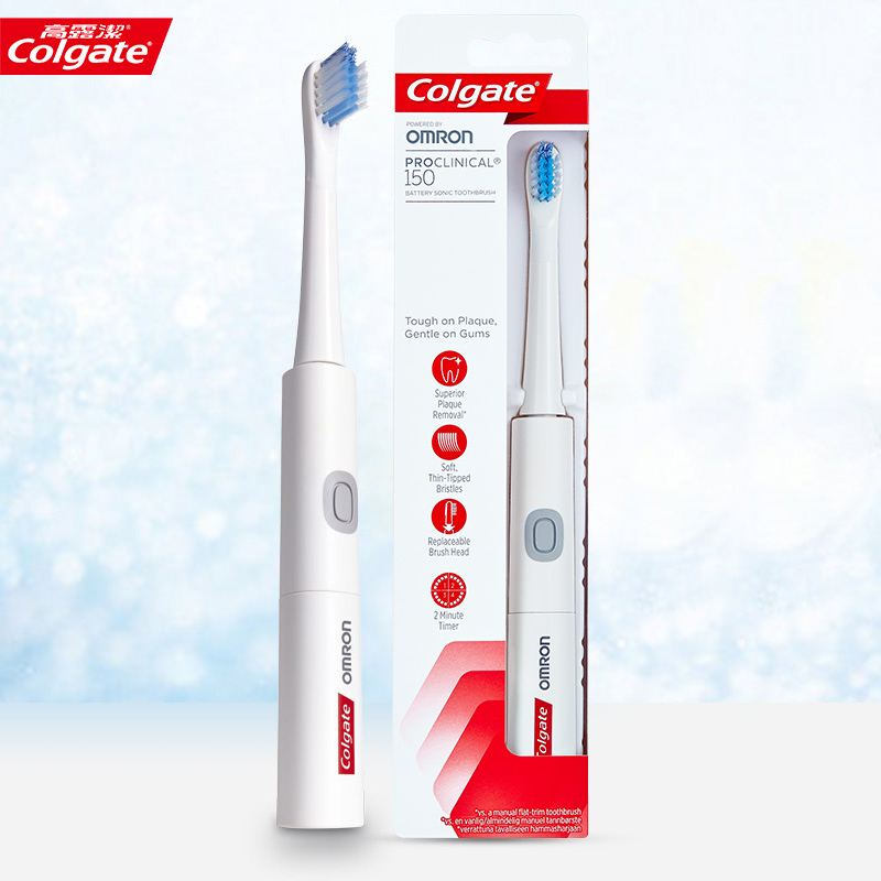 双十一预告，Colgate 高露洁×欧姆龙 B150 智能声波震动电动牙刷