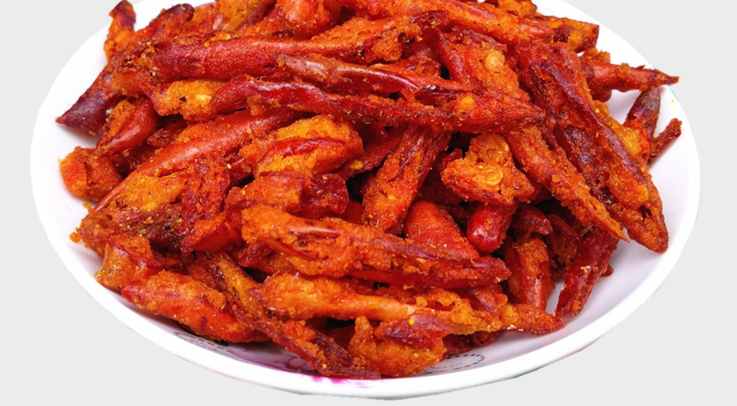 贵州麻辣香辣脆干吃油炸贵定土特产香酥辣椒干小吃休闲零食250g2