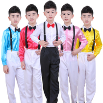 61 Childrens performance suit Dress Boy host bib Flower girl choir performance suit Student recitation suit