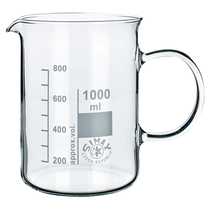 Glass beaker with handle SIMAX with scale High temperature experimental equipment 250 400 600 1000ml