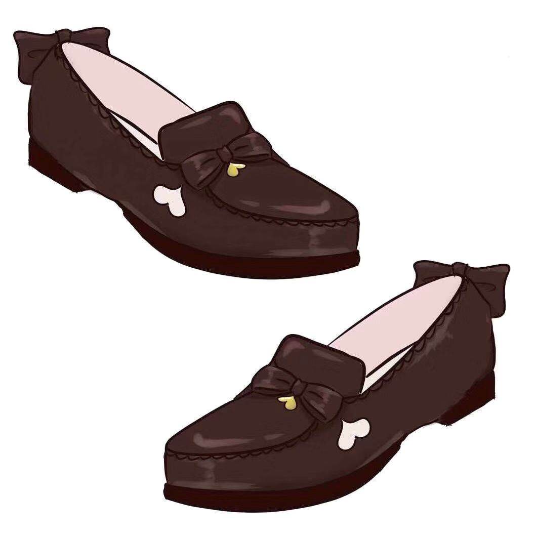 意向金【桃乐丝】甜屋派对原创可爱少女优雅lolita jk制服鞋