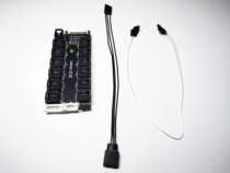 Corsair LL120 140 HD Lianli second generation neon line asynchronous series ARGB Shenguang synchronous music rhythm