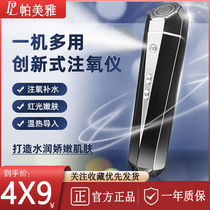 Pammeja Oxygen Instrument Home Face Beauty Instrument Portable Handheld Nano Spray Water Replenishing Red Light Warm Import