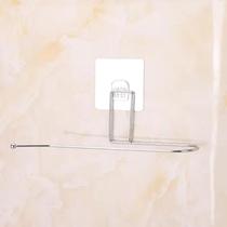 Kitchen paper storage free punch holes toilet paper rack stainless steel one-time rag tissue rack