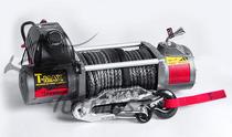 T-MAX PEW9500 pound fiber rope winch cable winch wireless remote control winch