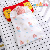 Newborn hug quilt delivery room bag single newborn baby towel Pure cotton spring summer and autumn bath towel cloth Baby hug single bag cloth
