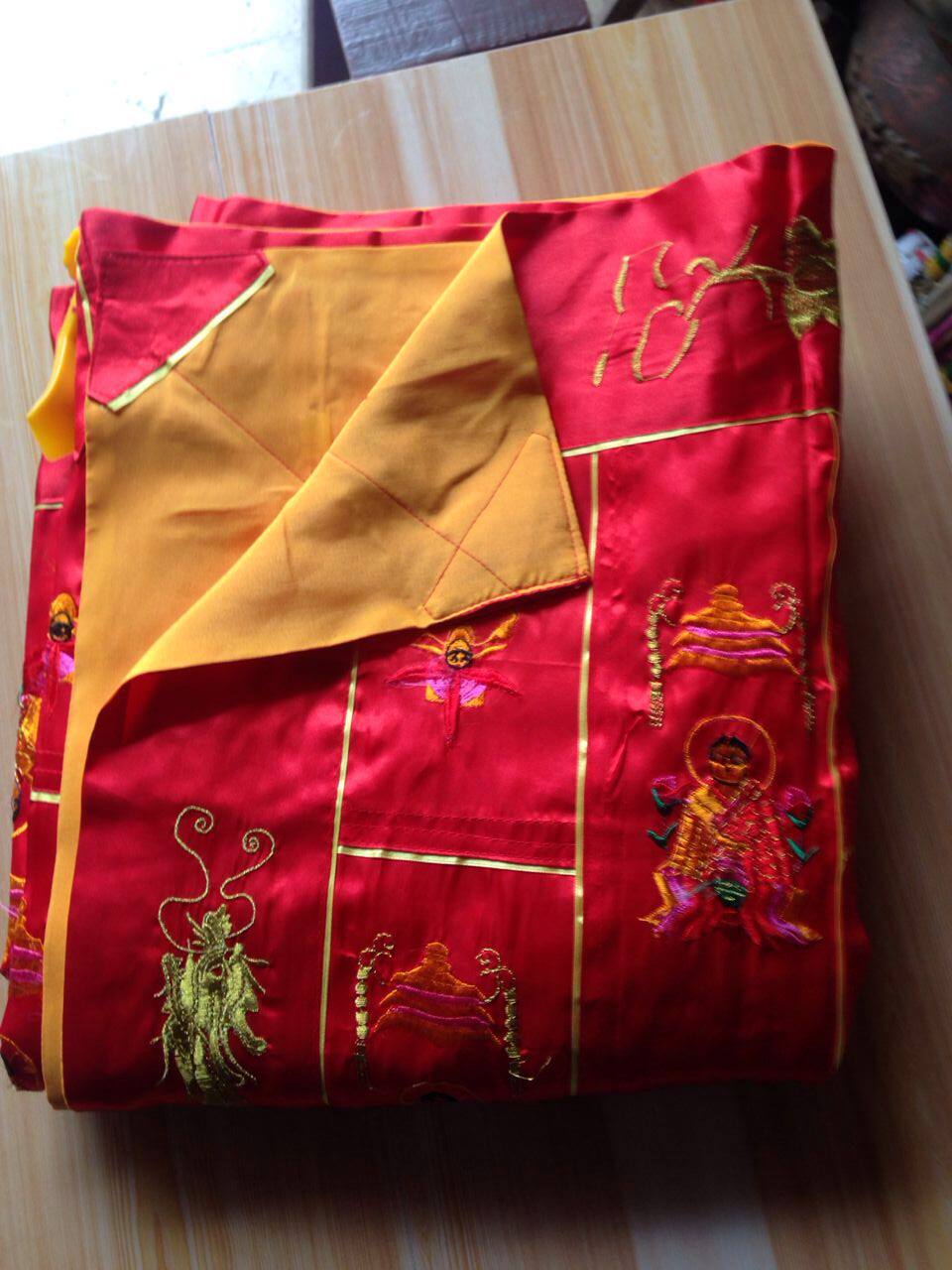 佛教用品 焰口法器 千佛衣 千花衣 单面刺绣纯手工制作 包邮