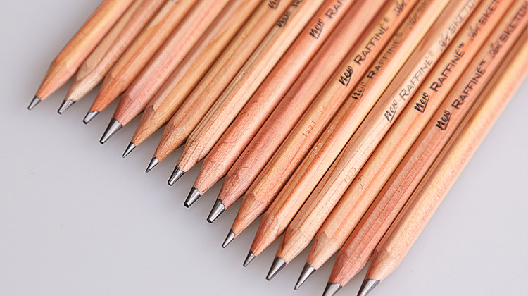 马可7001 原木杆绘图铅笔马可素描绘画铅 批发 专业素描写生绘画