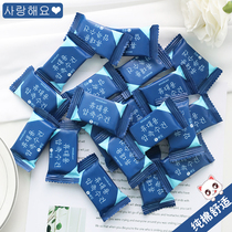 Disposable face towel Pure cotton towel compressed particles Net red beauty cleansing towel Female travel portable shaking sound with the same