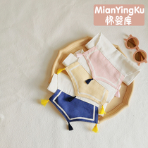 Cotton baby Cucins baby Supplies baby sweat towels Newborn Kindergarten Pure Cotton Suction Sweat Towel Cushion Back Towels