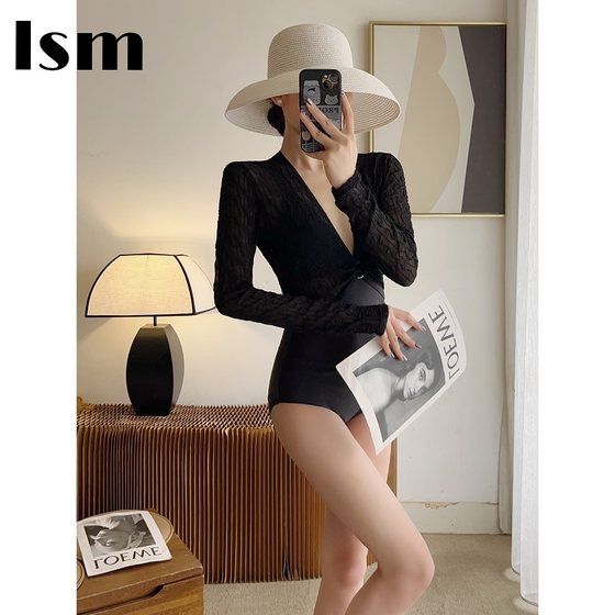 2025 new swimsuit for women with high-end one-piece hot spring bathing to make them look slimming and hiding black long-sleeved sunscreen swimsuit
2025 new swimsuit for women with high-end one-piece hot spring bathing to make them look slimming and hiding black long-sleeved sunscreen swimsuit