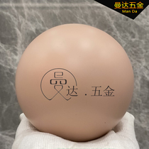 Metal matte light pink ball hollow ball stainless steel ball shop window shop pink round ball ceiling ball decoration ball ball