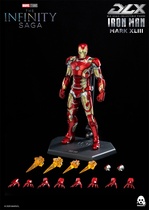 Threezero DLX Series Iron Man MK43 1 12 Scale Moving Figure Handmade Model