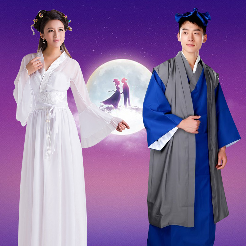 Tanabata cowherd and weaver costume Dong Yong Hanfu cosplay Cowherd and Weaver jewelry store ktv store celebration clothing