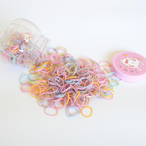 Small circle young children disposable rubber fascia baby hair ring leather head rope girl base headwear Korean version of children hair accessories