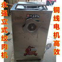 Yongqiang YQ-22 Type Luxury Type 32 32 42 Vertical Commercial Electric Meat Grinder Electric Crushing Machine For Chili Sauce