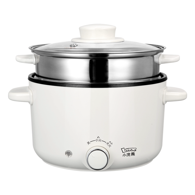 small raccoon electric cooking pot dormitory students home multi-functional cooking and cooking integrated hot pot 2-3 people 1 electric cooking pot