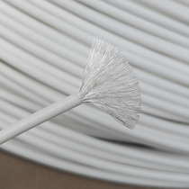 Imported single crystal copper silver plated wire Speaker wire speaker wire High purity silver wire composed of 304 strands Teflon silver plated