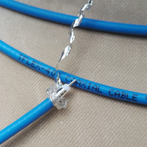 The United States imported TFLEX-402 silver-plated coaxial cable signal line shielding line Double-layer silver-plated shielded wrapped wire