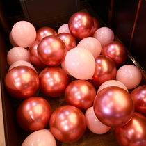 Wedding new house red balloon decoration wedding shop birthday scene decoration childrens party supplies