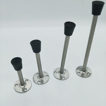 Door touch stainless steel extended door gear anti-collision toilet door top rubber door stop glass door door door suction door resistance