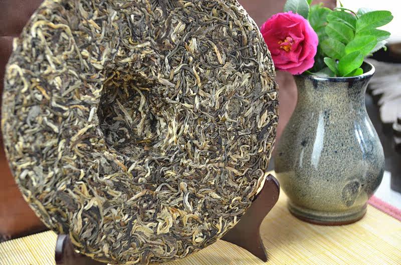 荀品茶叶 云南普洱茶 龙园号 贵妃香茶 净含量 380克 生茶