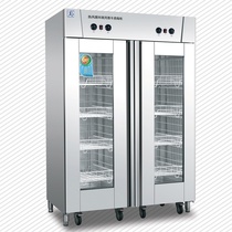 Meichu MC-8 disinfection cabinet with trolley large-capacity double-door high-temperature hot air circulation disinfection cupboard commercial dining tray