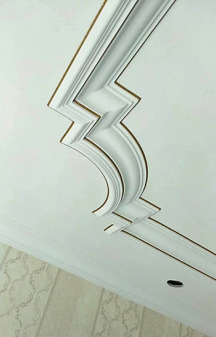 自粘美边线家用石膏装饰客厅线封边条吊顶线树脂山东省阴角线