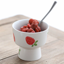 Dried strawberry sweet and sour preserved fruit snacks mixed with yogurt nutritious breakfast meat feel soft waxy 150g packaging ◆ Lao Rao Jia