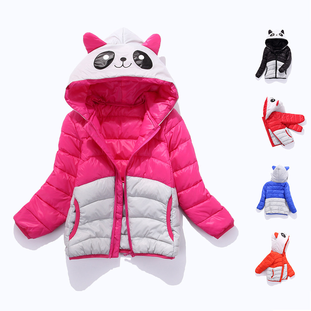 【天天特价】童装儿童羽绒服男女童短中小童宝宝装轻薄款连帽外套